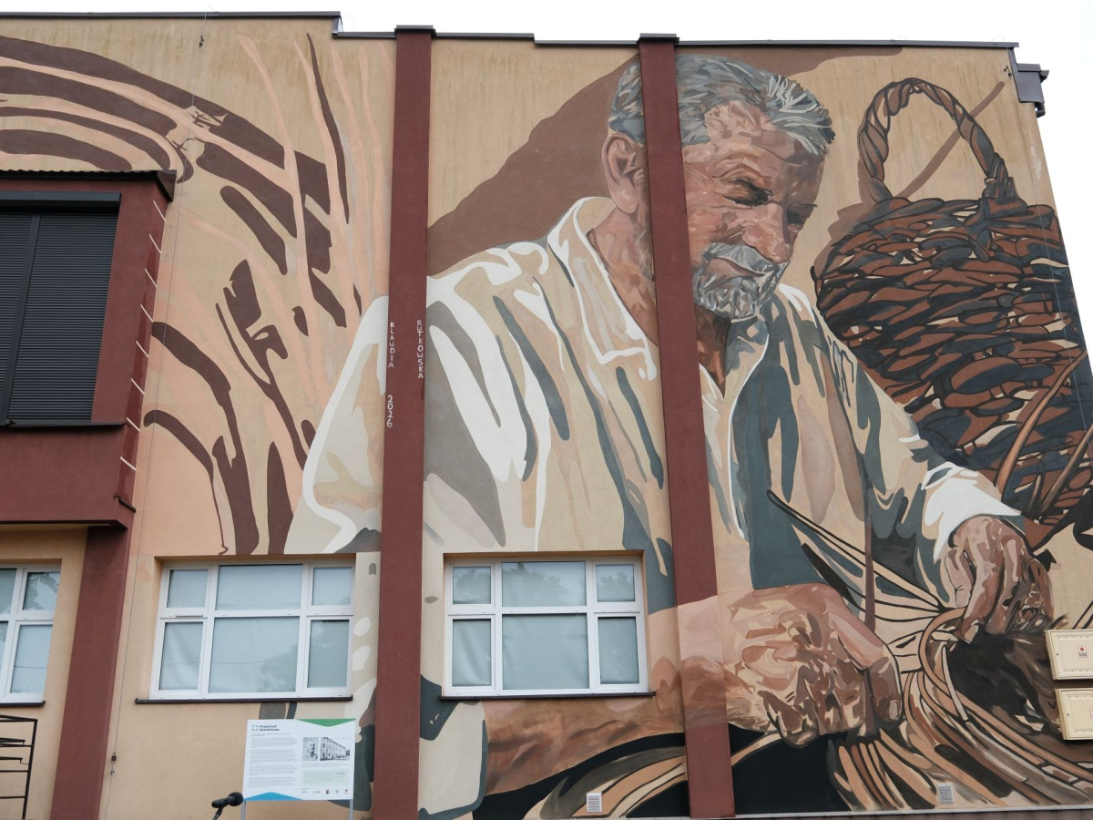 Sploty tradycji. Mural o ludziach, którzy tworzą dziedzictwo Rudnika nad Sanem