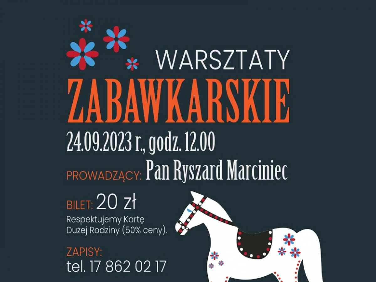 Warsztaty zabawkarskie dla dzieci 
